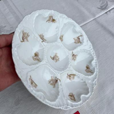 Oyster Plate Victorian china