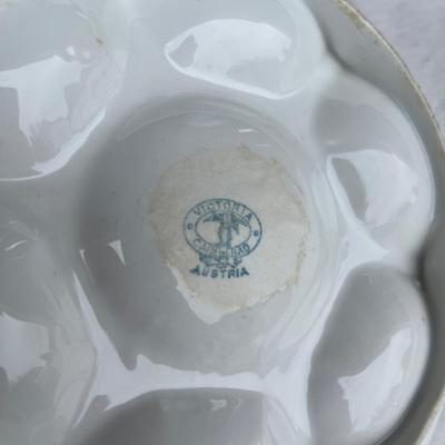 Oyster Plate Victorian china