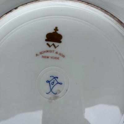 Lot of 3 French Plates