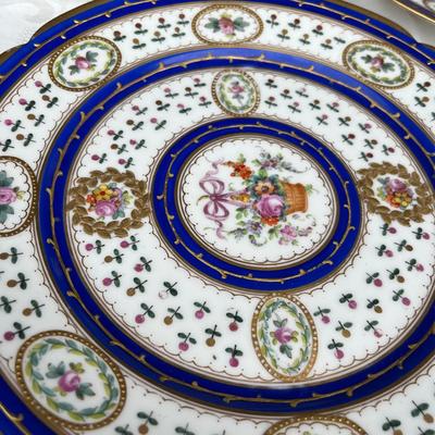 Lot of 3 French Plates