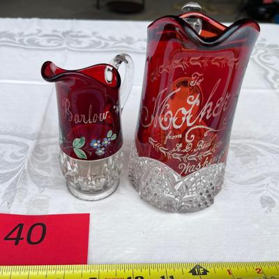 EAPC Ruby Flashed Pitchers