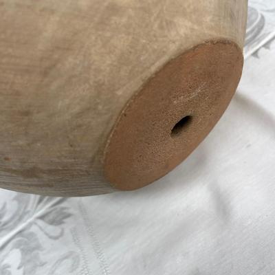 Tribal Hanging Pot.  Drilled