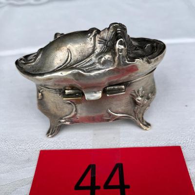 Silver Plate Art Nouveau Box