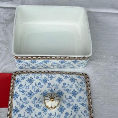 English Transferware Box