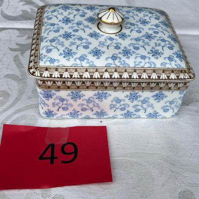 English Transferware Box