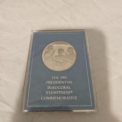 The 1985 Presidential inaugural eyewitness commemorative