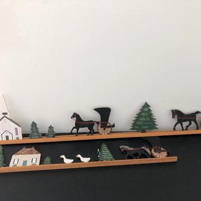 Two Wood Lovelace Crafts Hanover P.A. 24â€ & 36â€ -Lot 155