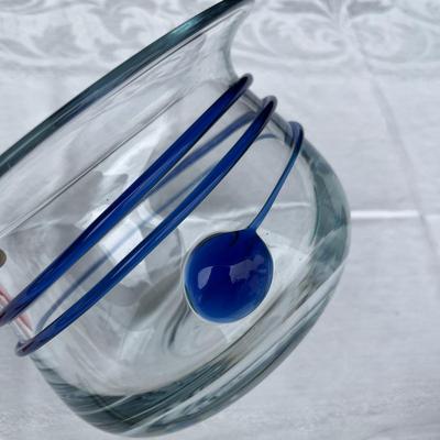 Fused Glass Swirl Bowl