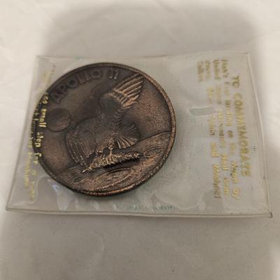 1969 Apollo 11 bronze medal