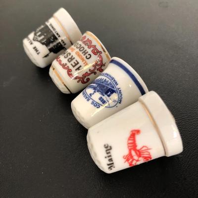 Thimble Collection with Display Case -Lot 173