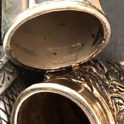 Thimble Collection with Display Case -Lot 173