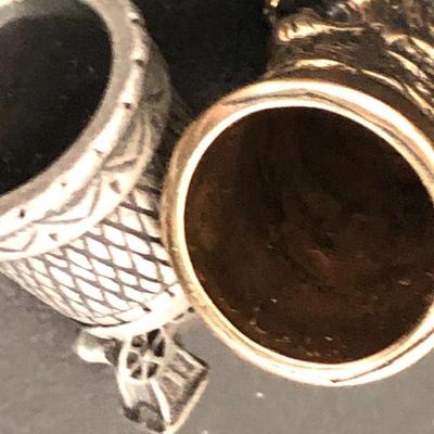 Thimble Collection with Display Case -Lot 173