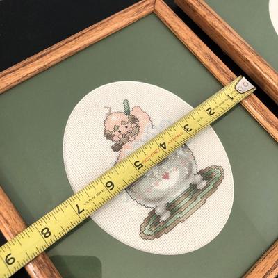 Basket By Mary Graham S.C. & Two Needle Point Wall Decor S.C. -Lot 176