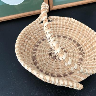 Basket By Mary Graham S.C. & Two Needle Point Wall Decor S.C. -Lot 176