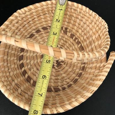Basket By Mary Graham S.C. & Two Needle Point Wall Decor S.C. -Lot 176
