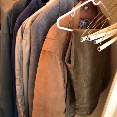 Menâ€™s Jackets (M) and One Pair L.L. Bean Pants -Lot 178