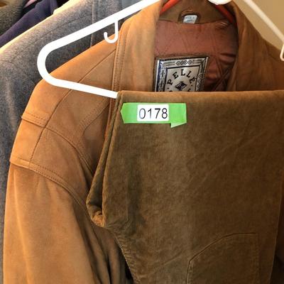 Menâ€™s Jackets (M) and One Pair L.L. Bean Pants -Lot 178