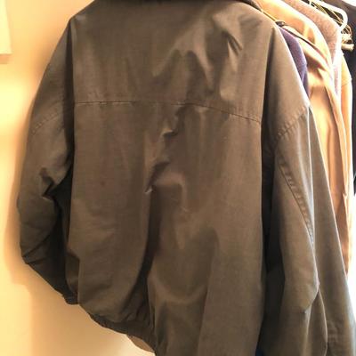 Menâ€™s Jackets (M) and One Pair L.L. Bean Pants -Lot 178