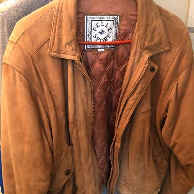 Menâ€™s Jackets (M) and One Pair L.L. Bean Pants -Lot 178