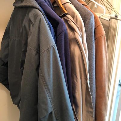 Menâ€™s Jackets (M) and One Pair L.L. Bean Pants -Lot 178