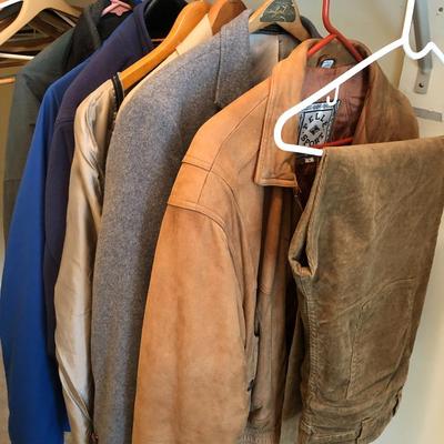 Menâ€™s Jackets (M) and One Pair L.L. Bean Pants -Lot 178