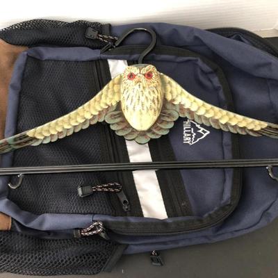 Hillary Backpack & Unique Wide Shoulder Owl ðŸ¦‰ Clothes Hanger -Lot 179