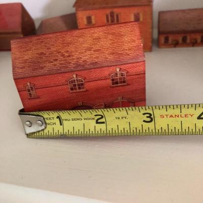 Miniature Wooden Houses ðŸ  -Lot 180