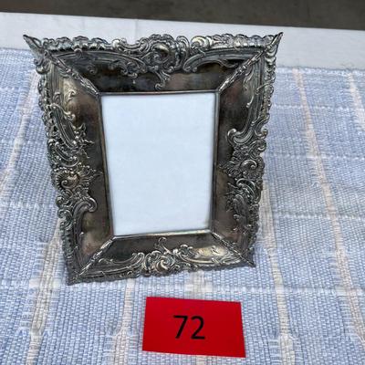 Silver Plated Antique Frame