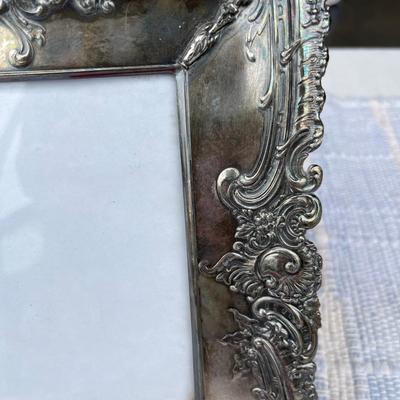 Silver Plated Antique Frame