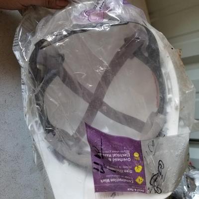 Hard Hat and Face Shield