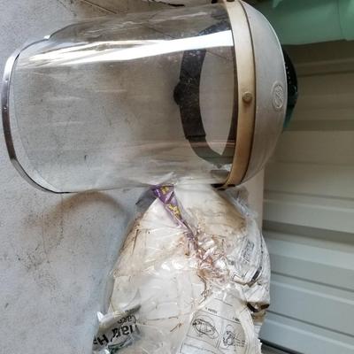 Hard Hat and Face Shield
