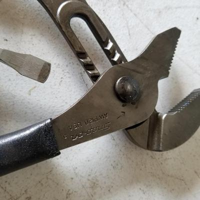 Snap On Screwdrivers & Channel Locks
