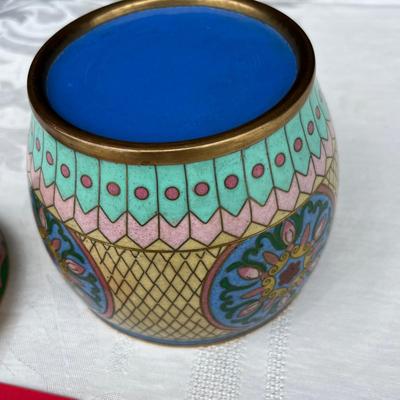 Cloisonne Urn Jar