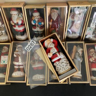 Santa Christmas Collectibles In Box