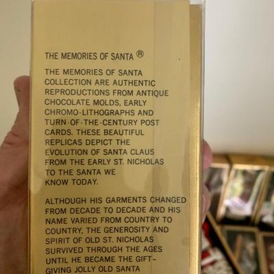 Santa Christmas Collectibles In Box