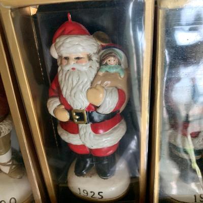 Santa Christmas Collectibles In Box