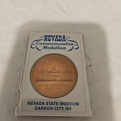 Nevada commemorative medallion