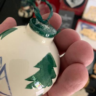 Christmas Ornament Lot Waterford Lenox Annapolis Maryland +++