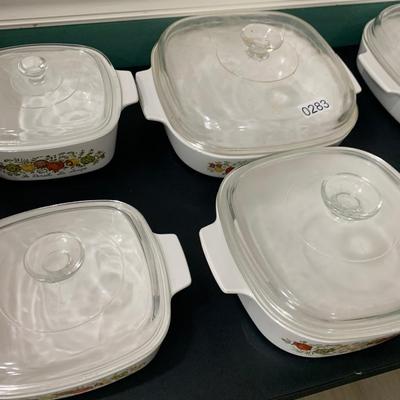Nice Lot Corning Ware Covered Cookware