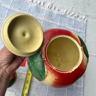 Apple Cookie Jar & Shakers