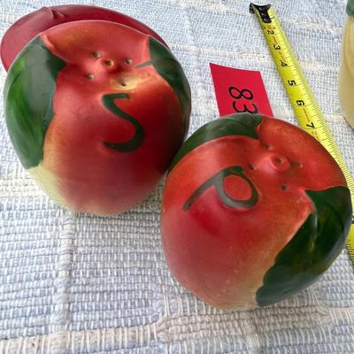 Apple Cookie Jar & Shakers