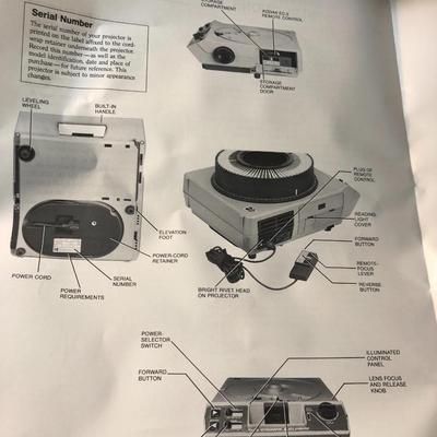 Kodak Ektagraphic III Slide Projector (Missing Slide Tray) -Lot 185