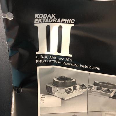 Kodak Ektagraphic III Slide Projector (Missing Slide Tray) -Lot 185