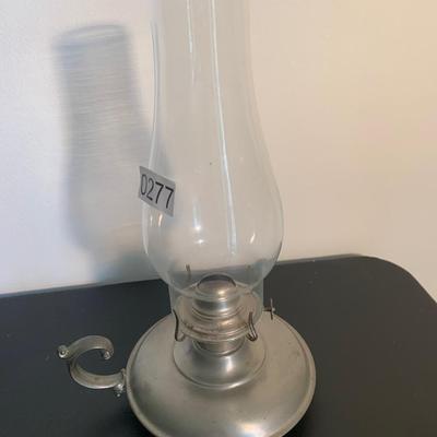 Pewter / Metalware Oil Lamp Decor / Collectibles Lot