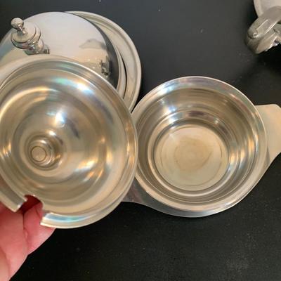 Pewter / Metalware Oil Lamp Decor / Collectibles Lot