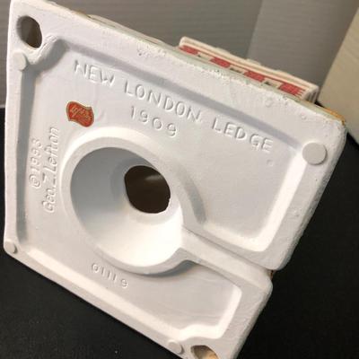 Lefton New London Ledge CT. Lighthouse & Lighthouse Photo -Lot 186