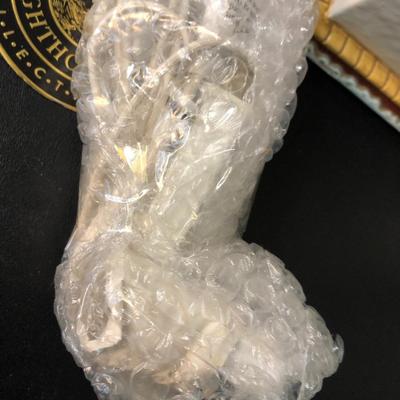 Lefton New London Ledge CT. Lighthouse & Lighthouse Photo -Lot 186