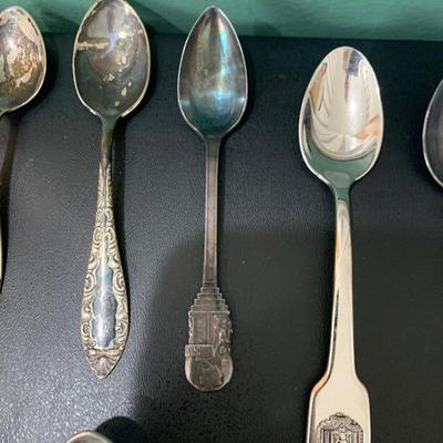 Travel Spoon Collection With Wall Display