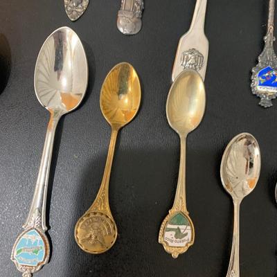 Travel Spoon Collection With Wall Display