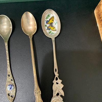 Travel Spoon Collection With Wall Display